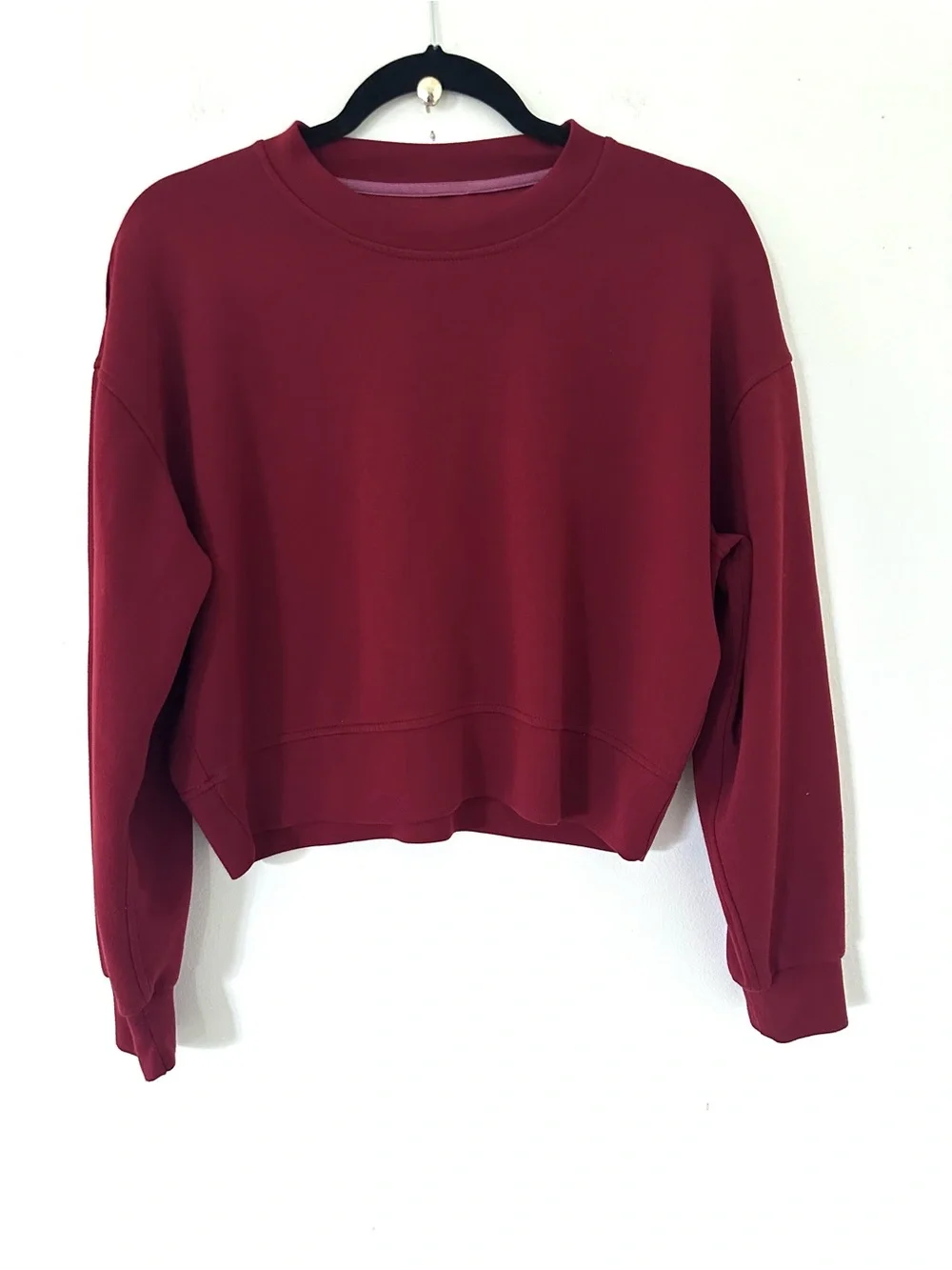 Lululemon Perfectly Oversized Cropped Crew *Softstreme